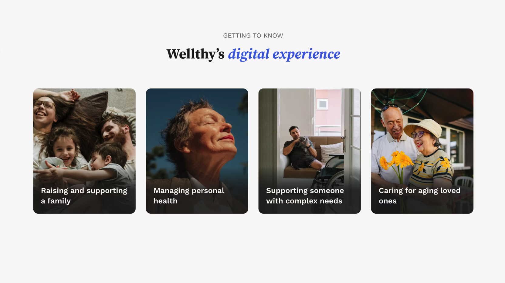 Getting to Know Wellthy's Digital Experience